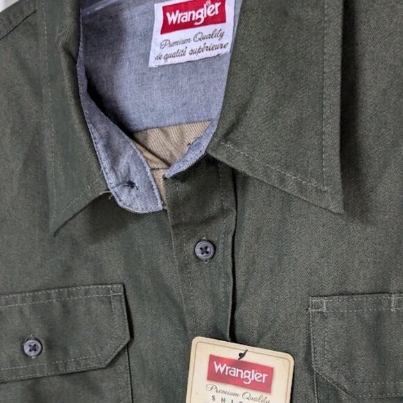 New "Wrangler" 100% Cotton Shirt - Picture 4 of 15